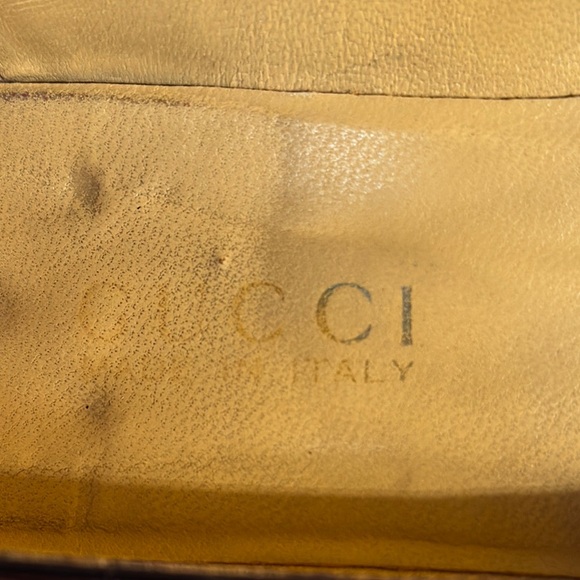 Gucci Black leather loafers size 37 Elegant Black Women's Loafers - Picture 4 of 12